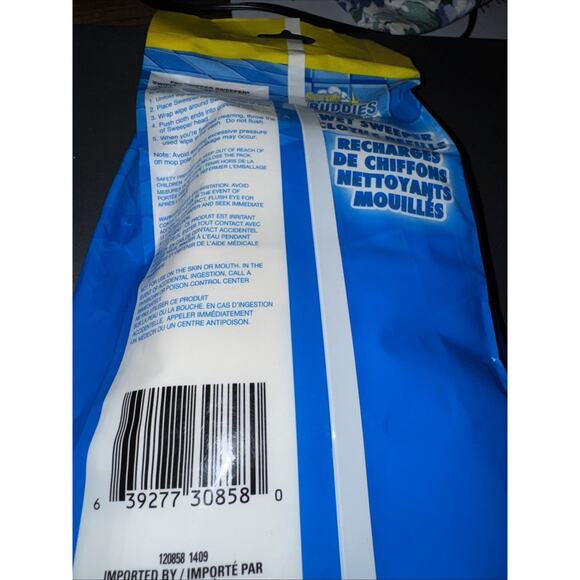 SCRUB BUDDIES Wet Sweeper Refill Cloths 20 Ct Swiffer 8 x 11.5 - Picture 6 of 6